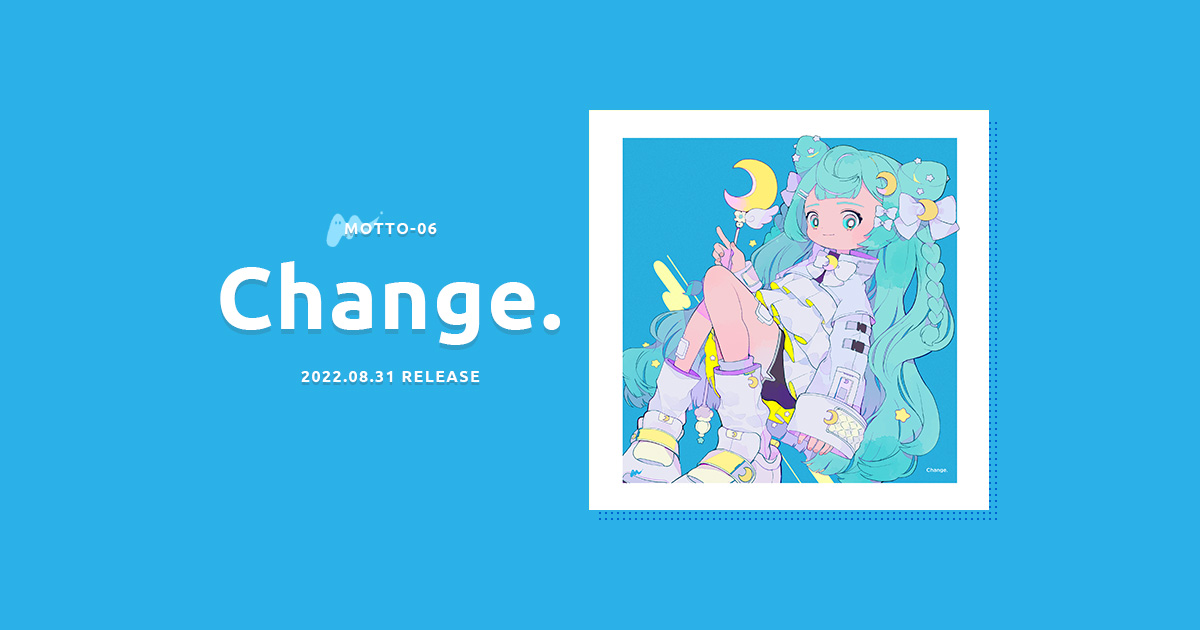Change MOTTO MUSIC 中村さんそ HACHI 東雪蓮 同人 CD