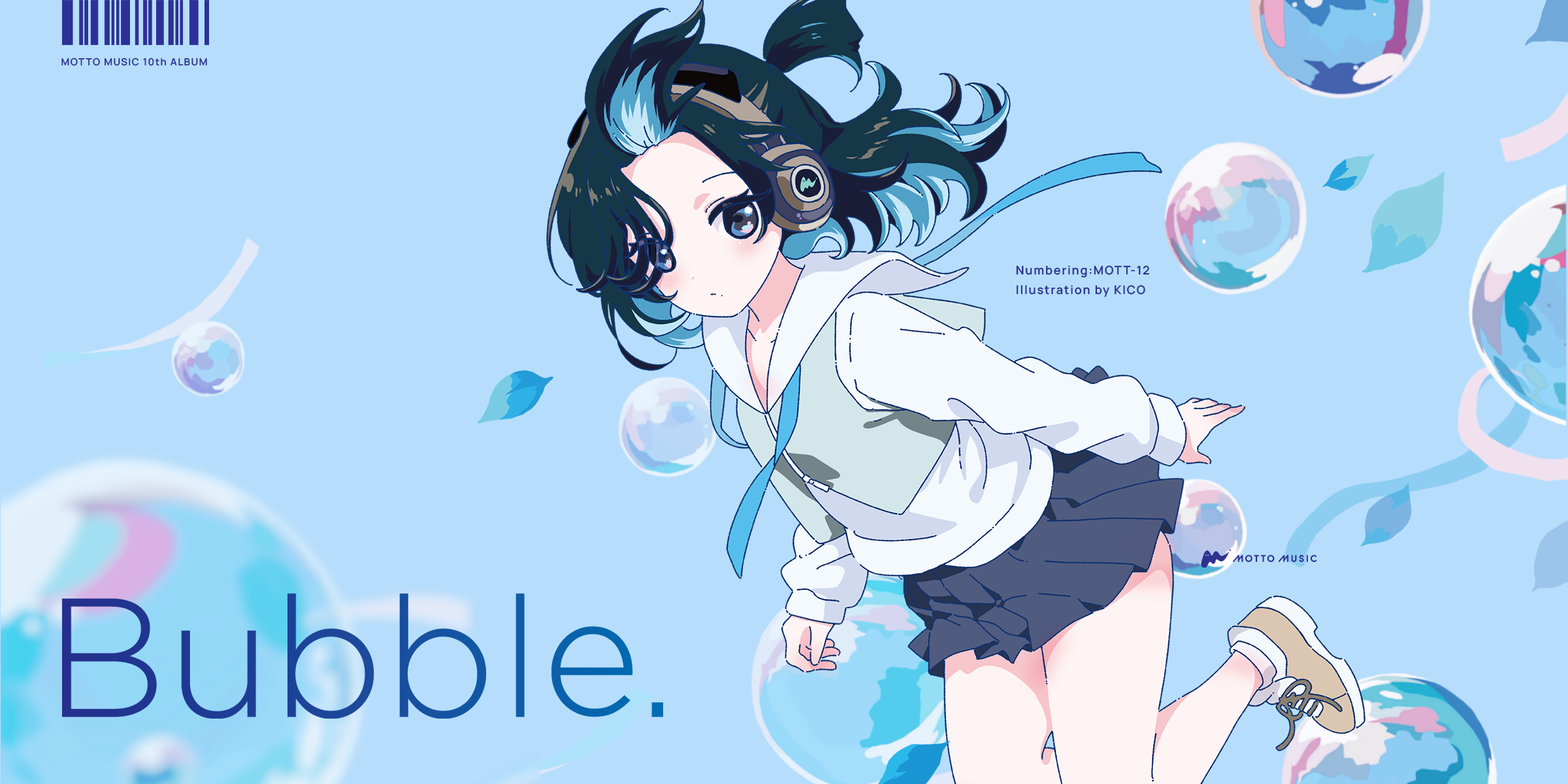 「MOTTO MUSIC」新作アルバム『Bubble.』2024.07.27 RELEASE